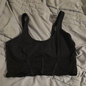 ALO Yoga Black Top with Logo
